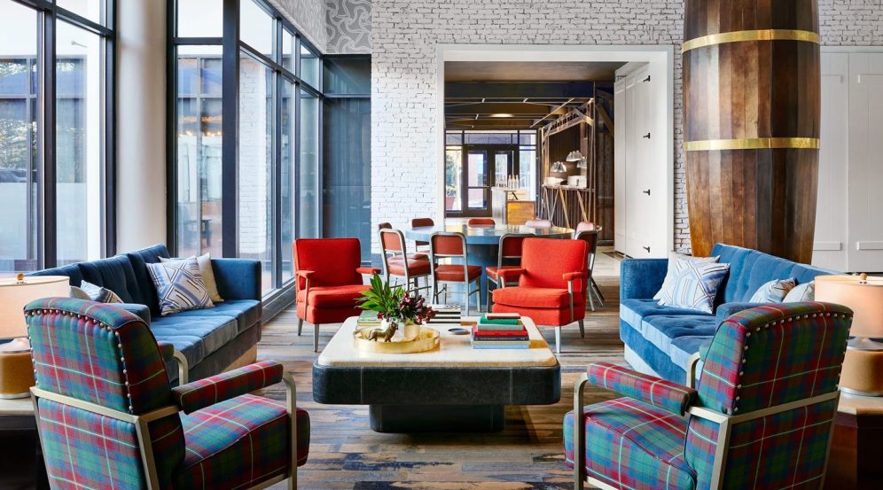 Graduate Hotel lobby