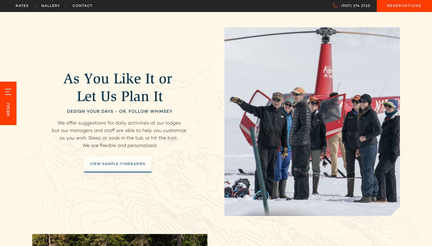 A Within The Wild website page