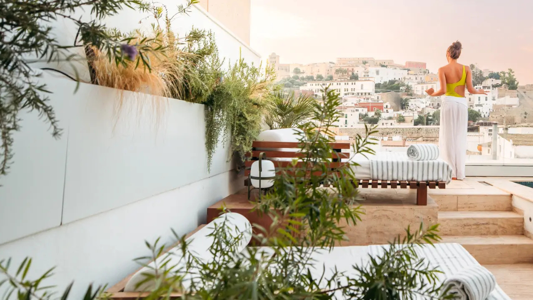 Luxury hotel in ibiza, spain